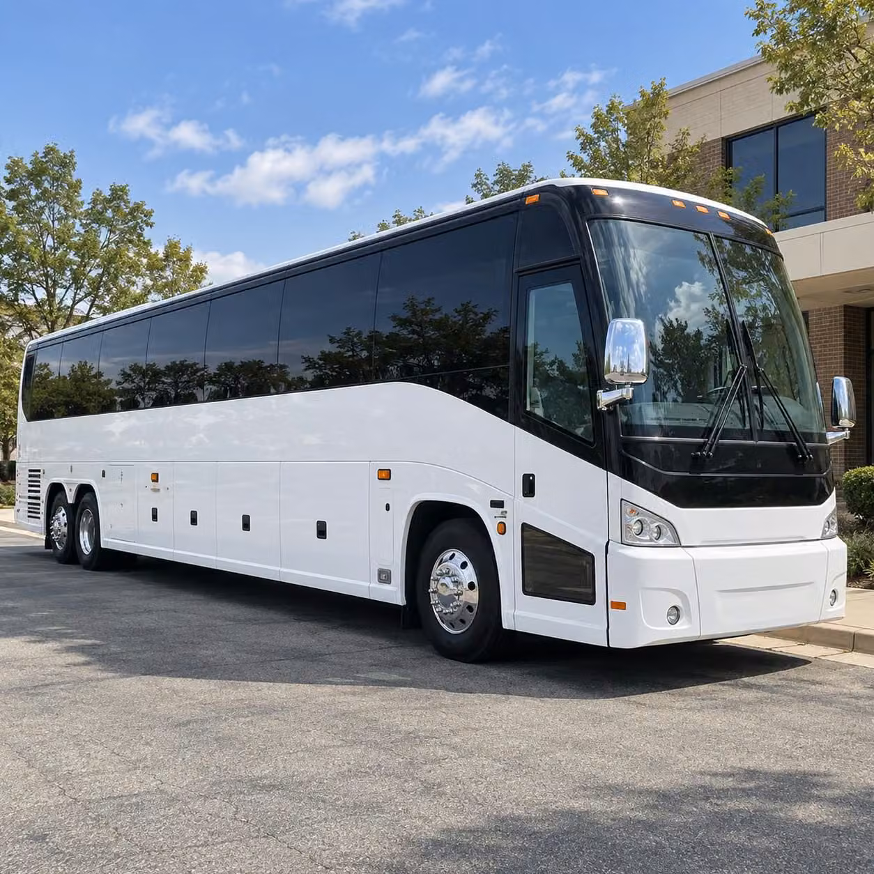 charter buses for large peoria prom groups who need space and amenities