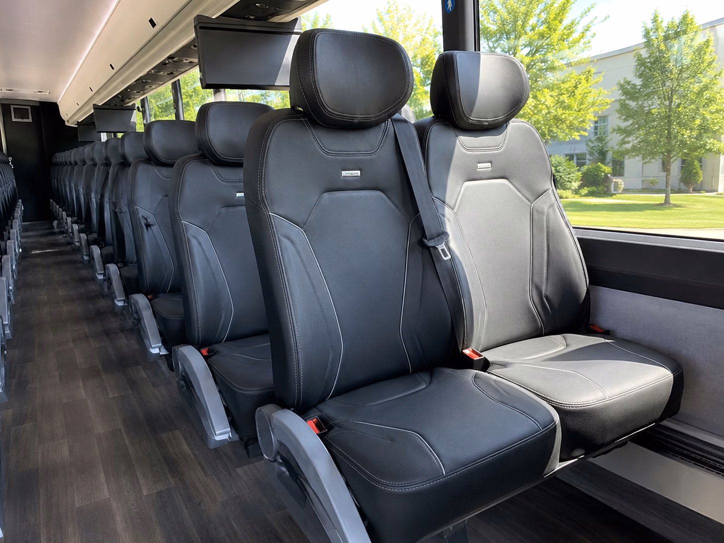 peoria 56 passenger charter bus rental