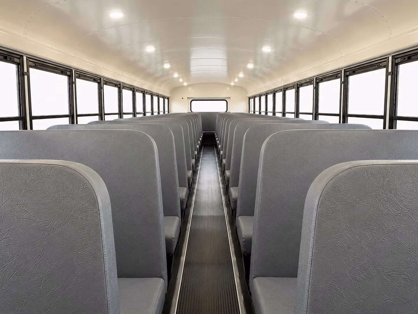 school bus interior