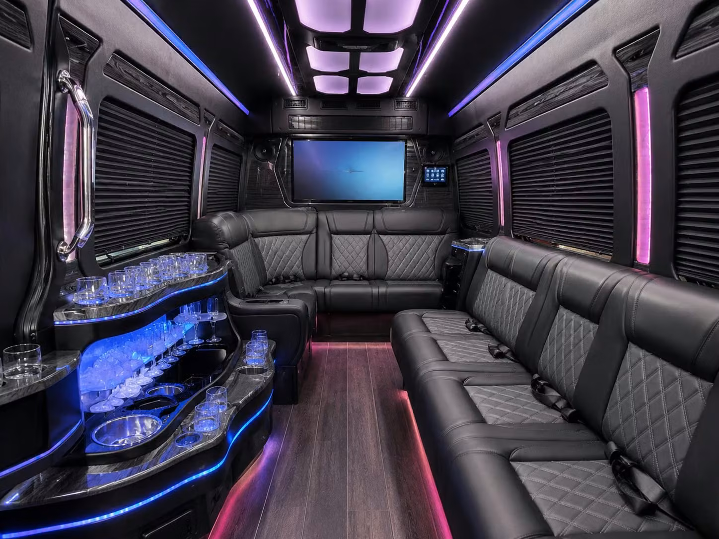 winery and brewery shuttle runs for wedding weekend celebrations in peoria